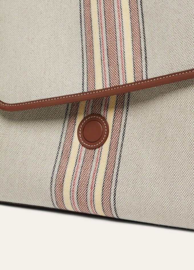 Bolso cambiador de rayas con maleta Bolso cambiador de rayas con maleta
