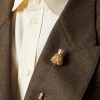Broche con guilloché Broche con guilloché