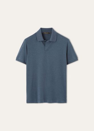 Camisa polo abierta