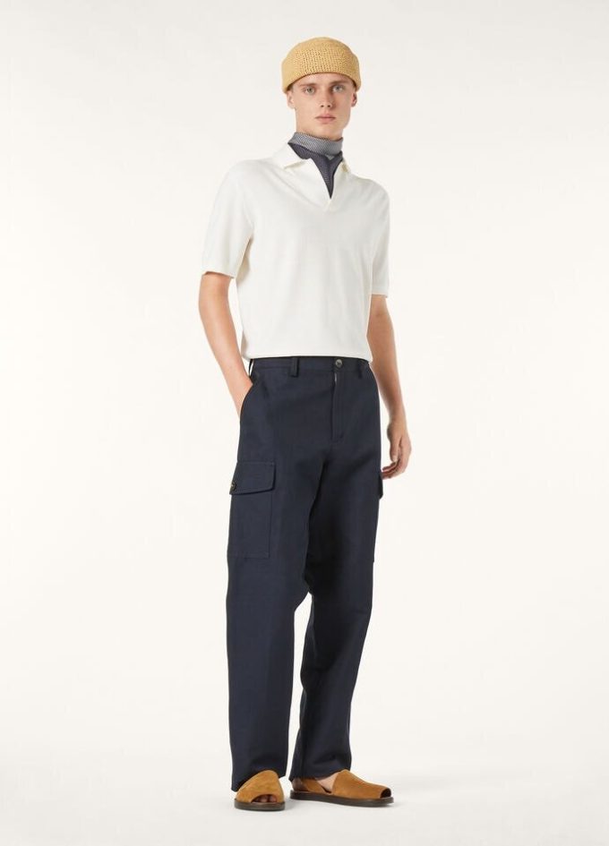 Camisa polo sin botones Camisa polo sin botones