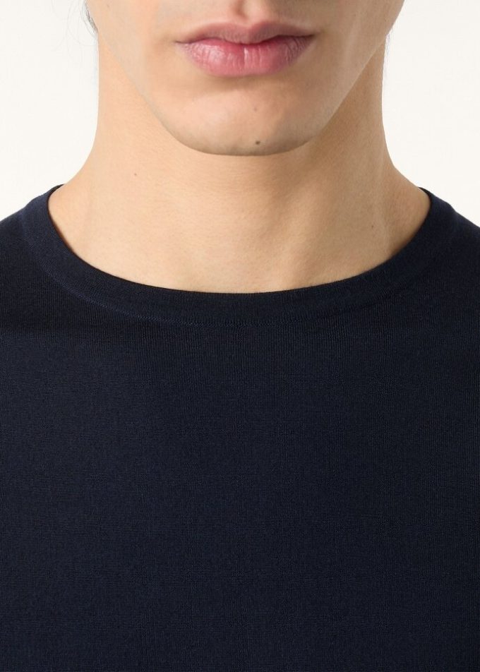 Camiseta de cuello redondo