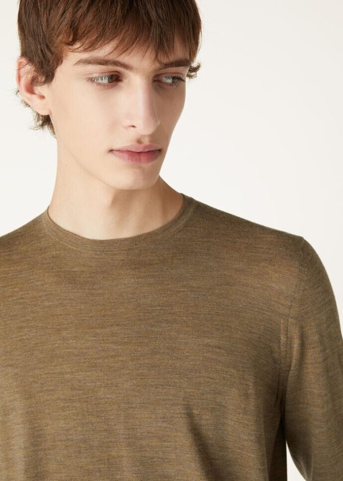 Camiseta de cuello redondo