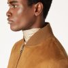 Chaqueta bomber color hiedra de Loro Piana