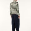 Fobello Stripes Cuello alto