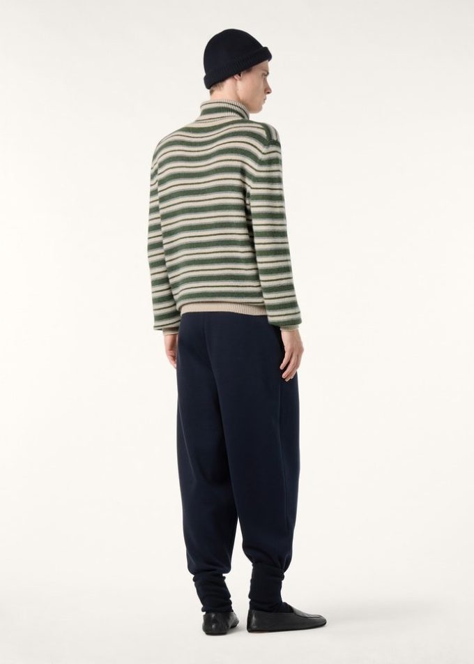 Fobello Stripes Cuello alto