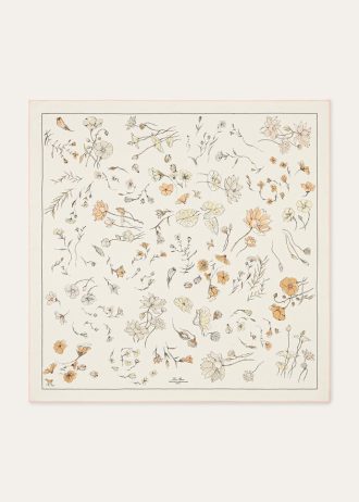 Fular L’Arte Delle Fiber Dei Fiori 90×90