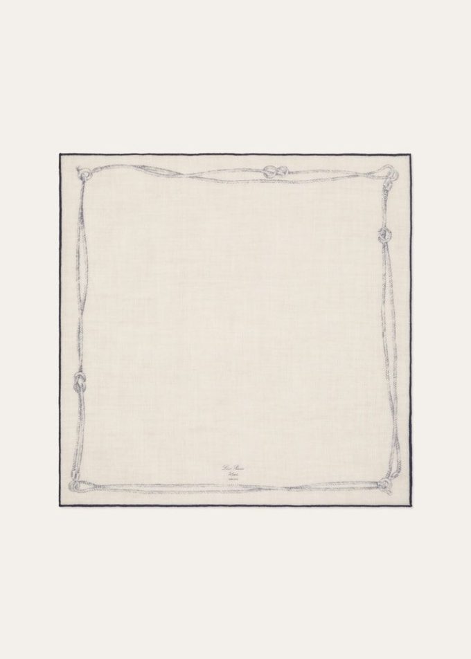 Fular Loro Piana Alare 60×60