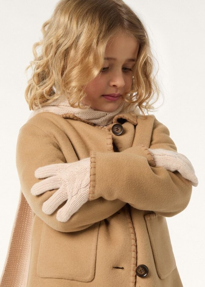 Guantes de miel para niños