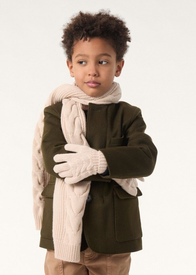 Guantes de miel para niños