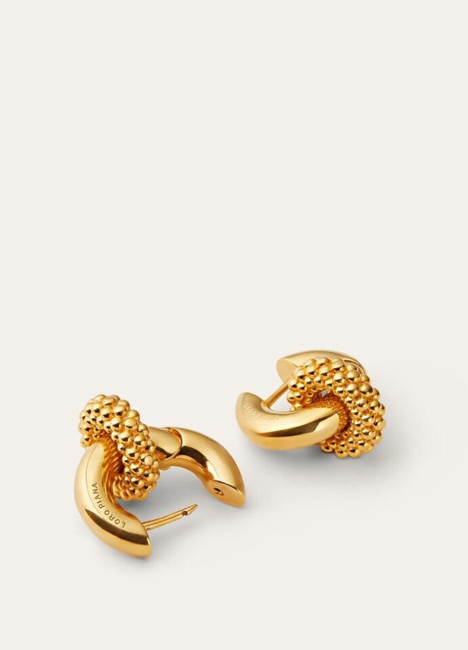 Pendientes de aro doble con burbujas Pendientes de aro doble con burbujas