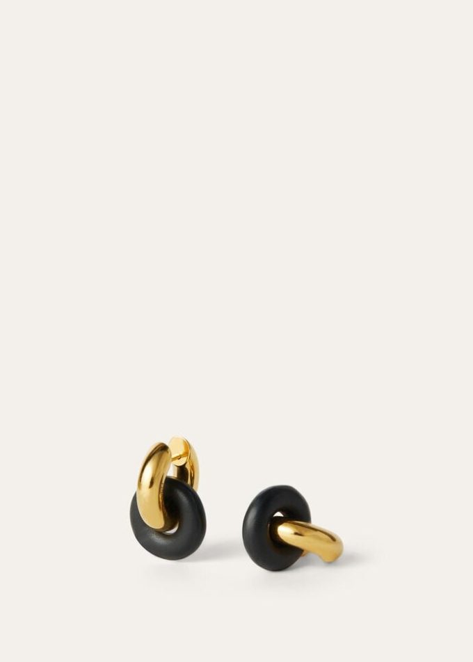 Pendientes de aro doble dúo Pendientes de aro doble dúo