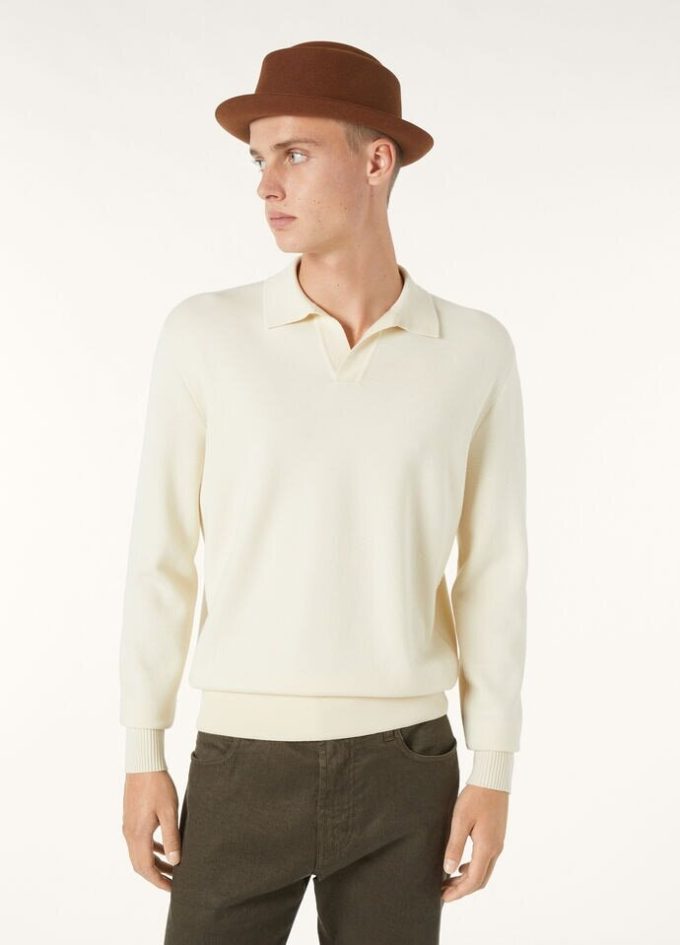Polo sin botones