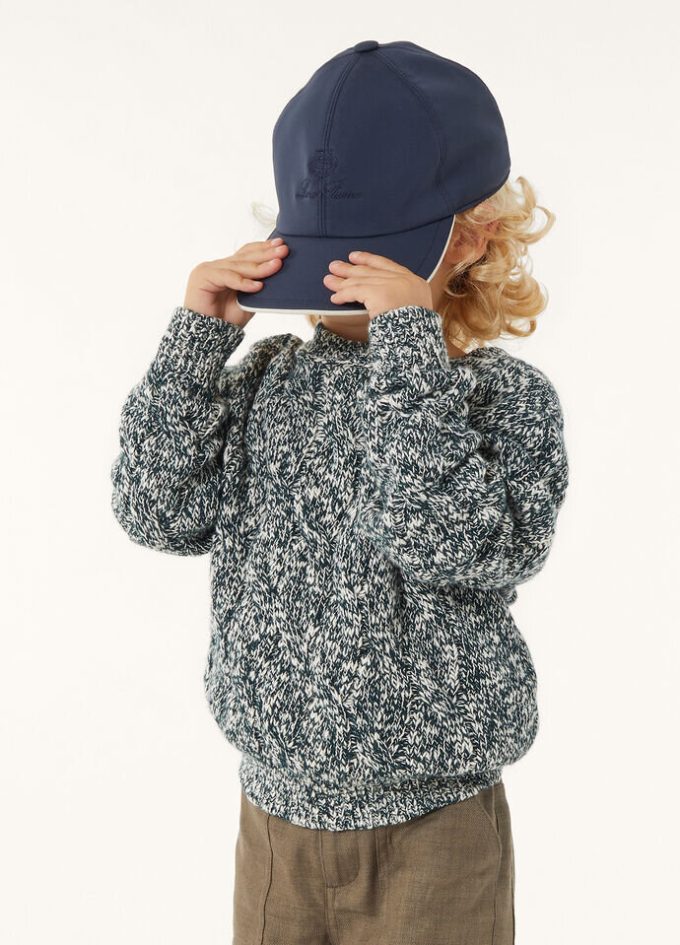 Sudadera con cuello redondo Cable Dream para niños Sudadera con cuello redondo Cable Dream para niños