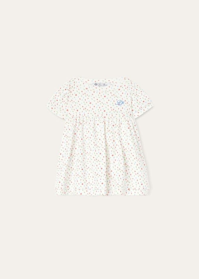 Vestido de bebé con números pequeños Vestido de bebé con números pequeños