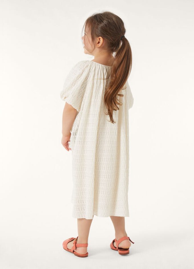 Vestido de margaritas para niños